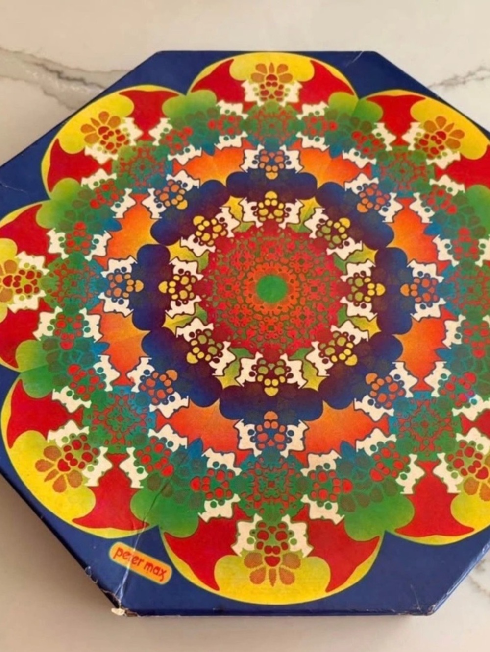 Peter Max Prism Kaleidoscope 500-Piece Puzzle Box Set